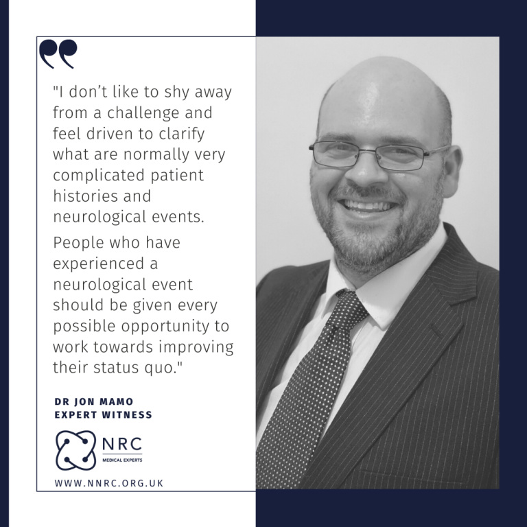 Meet Dr. Jonathan Mamo, rehabilitation consultant and